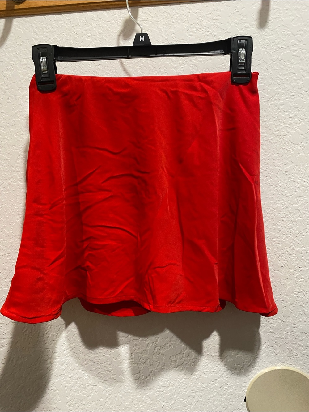 Abercrombie & Fitch Red Mini Skirt